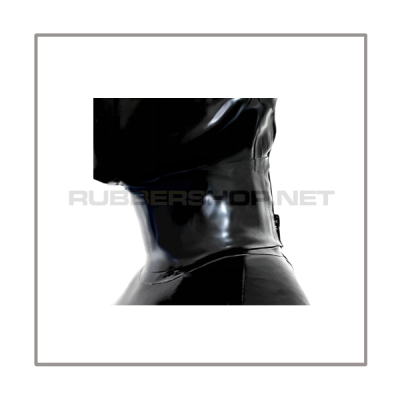 Delxue gasmask-zipper-hood HR-CH with 2 gasmask-threads and thread-cover - model PDF-D - immediately available in size L