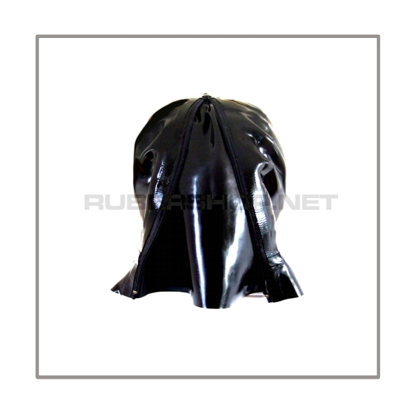 Delxue gasmask-zipper-hood HR-CH with 2 gasmask-threads and thread-cover - model PDF-D - immediately available in size L
